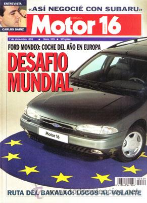 Coches: MOTOR 16 N&ordm; 529 (7-12-93)
