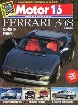 Coches: MOTOR 16 N&ordm; 548 (19-04-94)