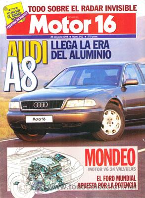 Coches: MOTOR 16 N&ordm; 562 (26-07-94)