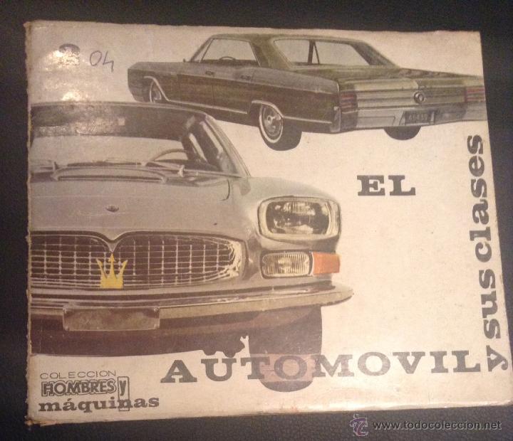 Coches: libro el automovil y sus clases a&ntilde;os 40-50 editorial pedeca