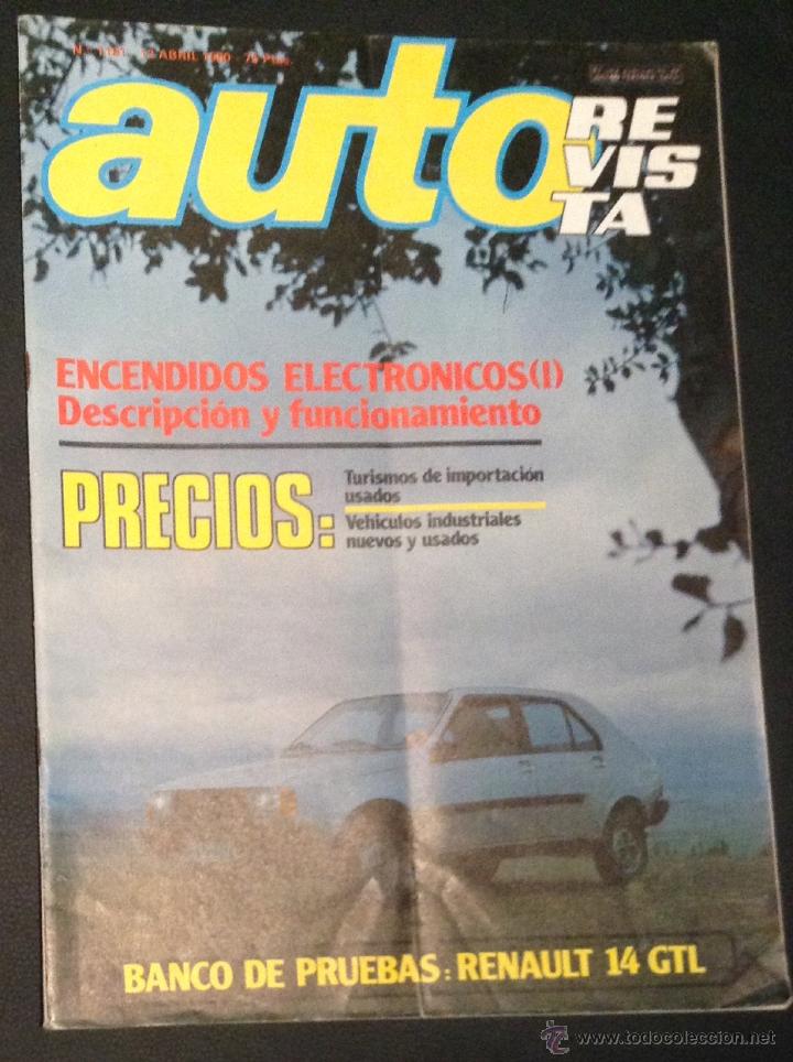 Carros: auto-revista n&ordm; numero 1181 de 1980 renault 14 gtl