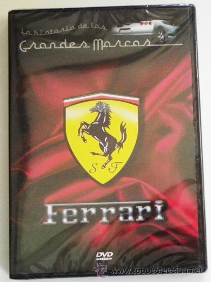 Coches: FERRARI - LA HISTORIA DE LAS GRANDES MARCAS - DVD PRECINTADO - COCHES DOCUMENTAL - COCHE DEPORTIVOS