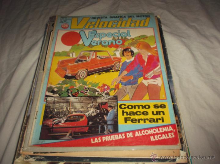 Coches: VELOCIDAD N&ordm; 1091. ESPECIAL VERANO. COMO SE HACE UN FERRARI. ALFASUD Y ALFETTA.
