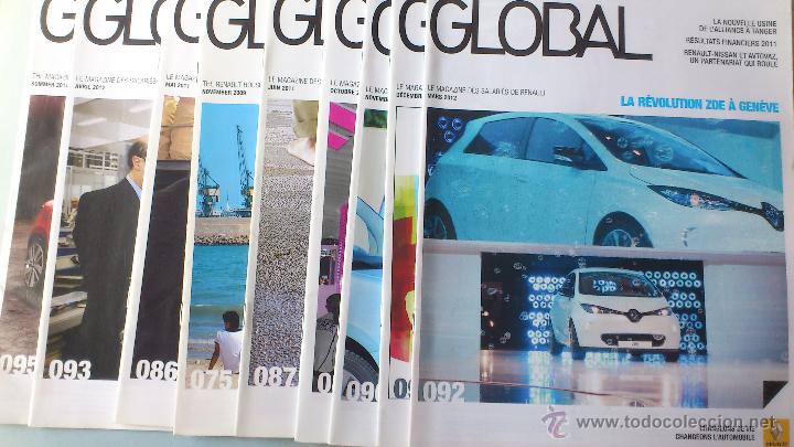 Autos: Lotazo 9 REVISTAS GLOBAL RENAULT+POSTERS f1. DEL 2009-12 raras