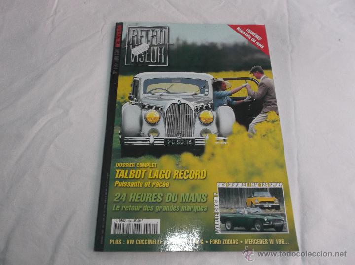 Cars: RETRO VISEUR N&ordm; 154: TALBOT LAGO RECORD. VW COCCINELLE. MASERATI A6 G. FORD ZODIAC. MERCEDES W 196.