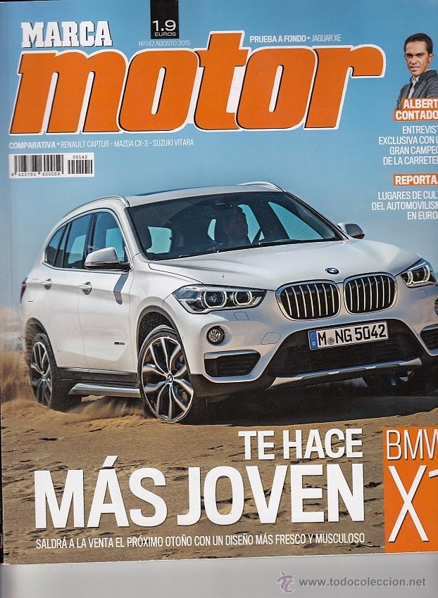 Coches: REVISTA MARCA MOTOR N&ordm; 142 A&Ntilde;O 2015. PRUEBA: JAGUAR XE. COMPARATIVA: RENAULT CAPRUTR DCI, MAZDA CX-3