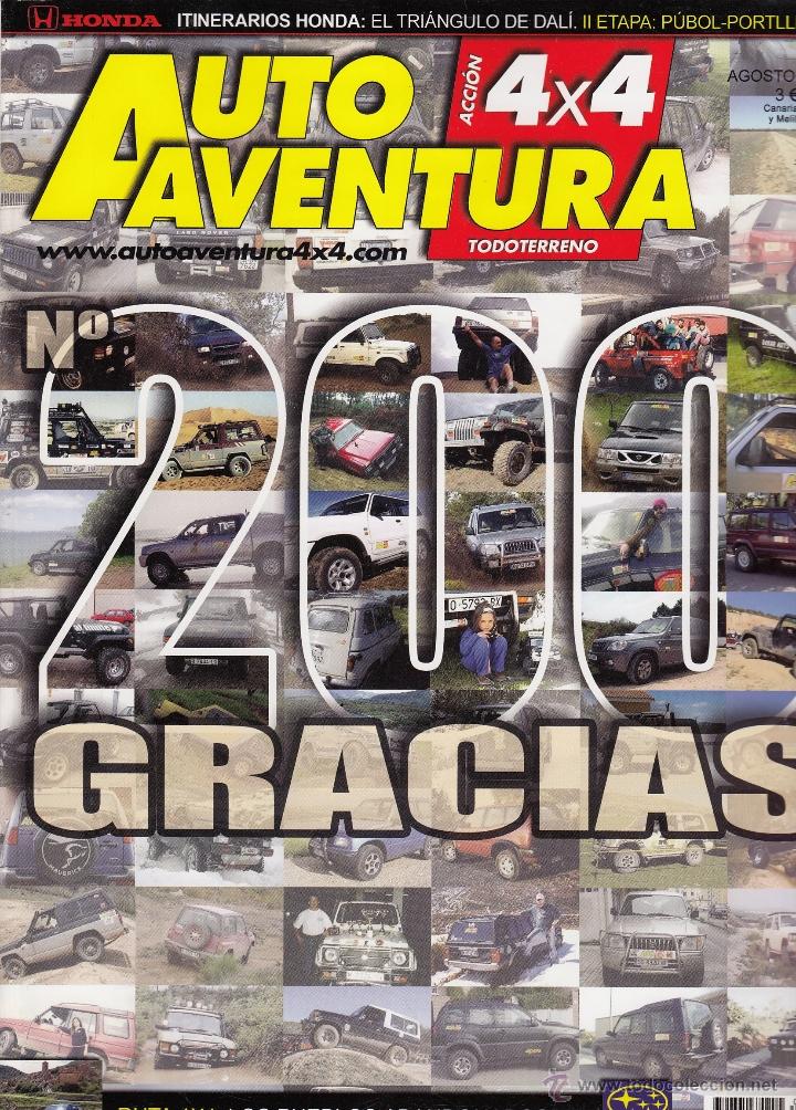 Autos: REVISTA AUTO AVENTURA 4X4 N&ordm; 200 A&Ntilde;O  2004.