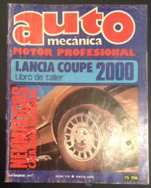 Coches: revista auto mecanica automecanica numero n&ordm; 110 lancia coupe 2000
