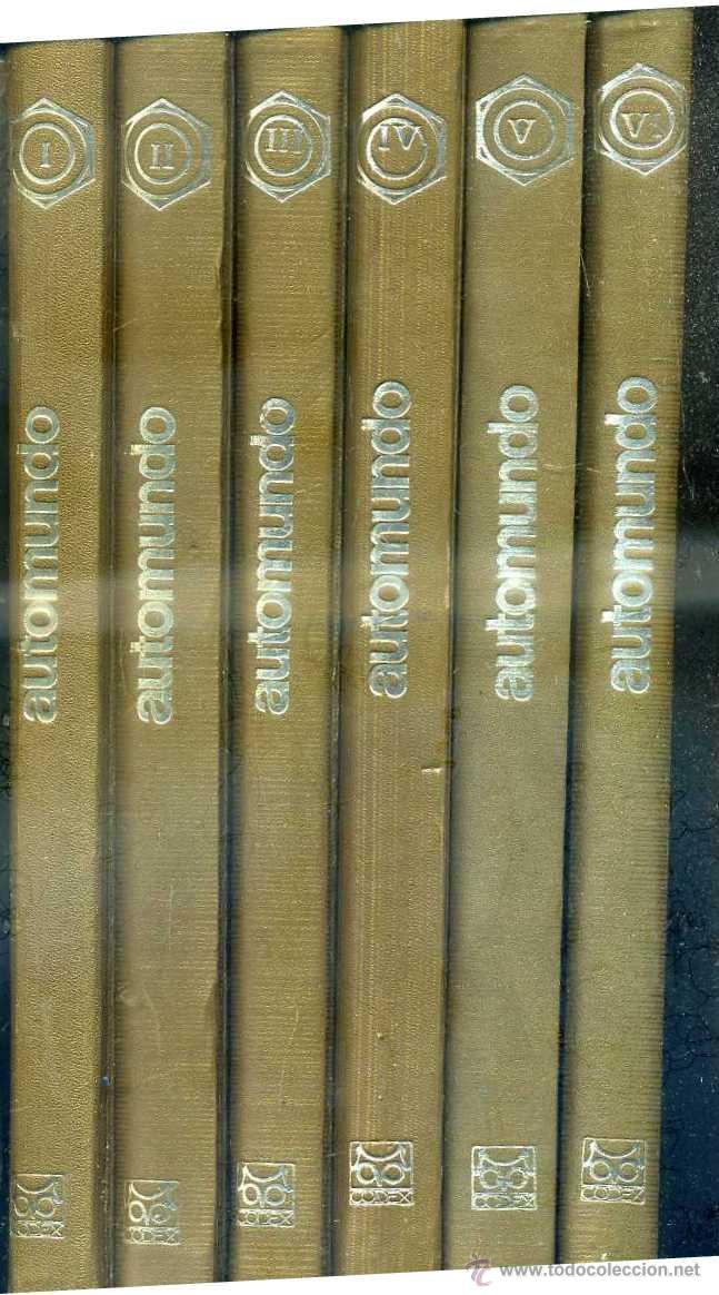 Coches: AUTOMUNDO CODEX - 6 TOMOS (1969) - Foto 6