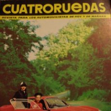 Coches: REVISTA CUATRORUEDAS - NUM. 29 - SALON BARCELONA 1966 - FIAT 124 850 - BMW 1600 - MOSKVITCH - LANCIA