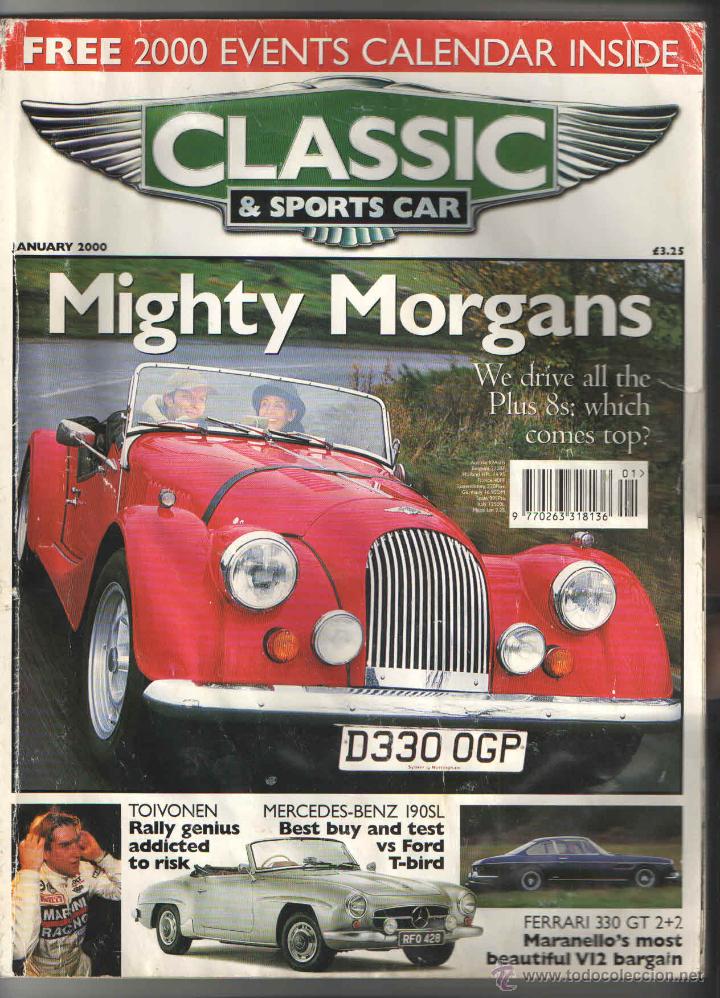 Coches: CLASSIC & SPORTS CAR. MERCEDES 190 SL. MORGAN PLUS 8. BMW 5. ALLARD J2R. FERRARI 330 GT. ETC...