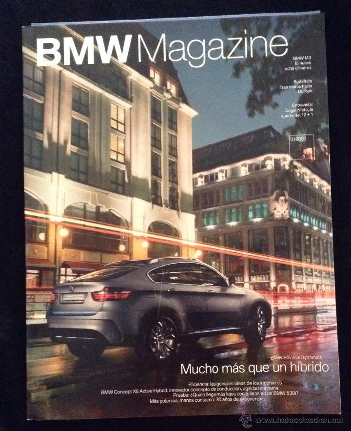 Coches: revista bmw magazine de 2007 bmw m3 entrevista angel nieto