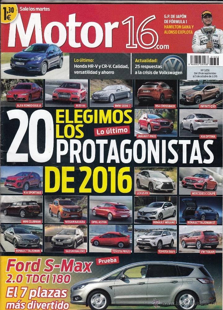 Coches: REVISTA MOTOR 16 N&ordm; 1656 A&Ntilde;O 2015. PRUEBA: FORD S-MX 2.0 TDCI 180 CV TITANUUM 7 PLAZAS.