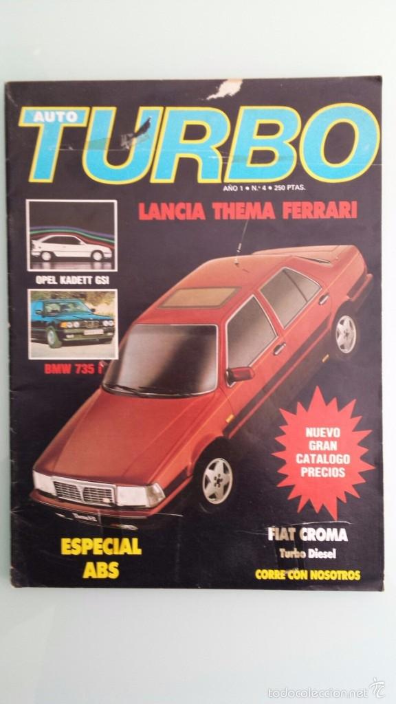 Coches: Revista TURBO n&uacute;m. 4 1987 Lancia Thema Ferrari - Kadett GSI