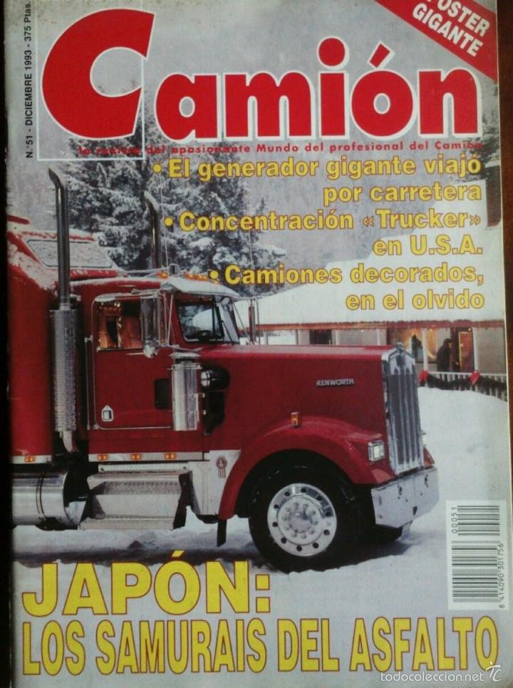 Carros: Revista camion Diciembre de 1993 n&uacute;mero 51 Truck Man