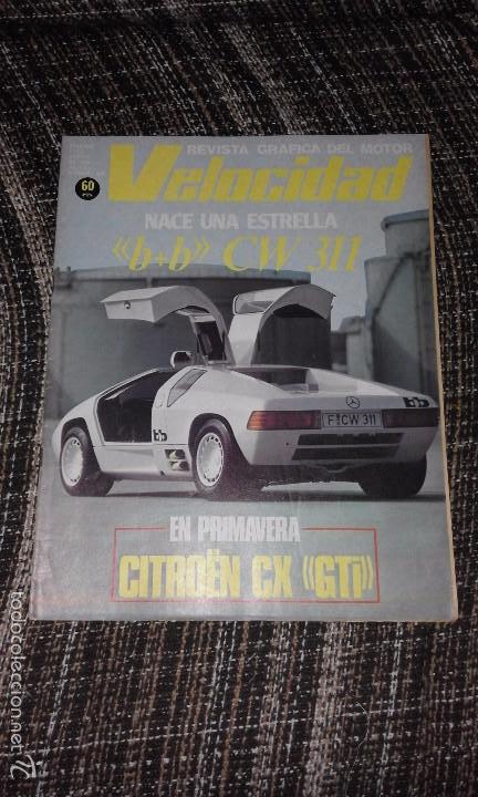 Coches: Velocidad n&ordm; 905 (13-01-79) (Mercedes-Benz CW 311 y Citro&euml;n CX GTI)