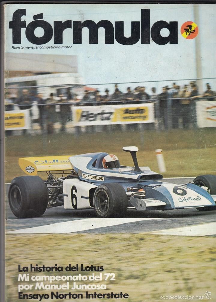 Voitures: REVISTA FORMULA N&ordm; 76 A&Ntilde;O 1973. ENS: AUSTIN VECTORIA. NORTON INTERSTATE. CONT:MONTESA CAPPRA VR 250.