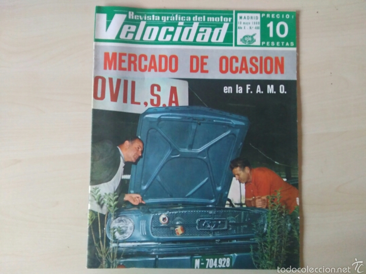 Coches: Revista Velocidad Mayo 1969