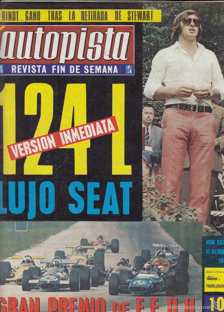 Coches: REVISTA HOLA N&ordm; 557 A&Ntilde;O 1969. PRESENTACION: CITROEN 21 INYECCION ELECTRONICA.