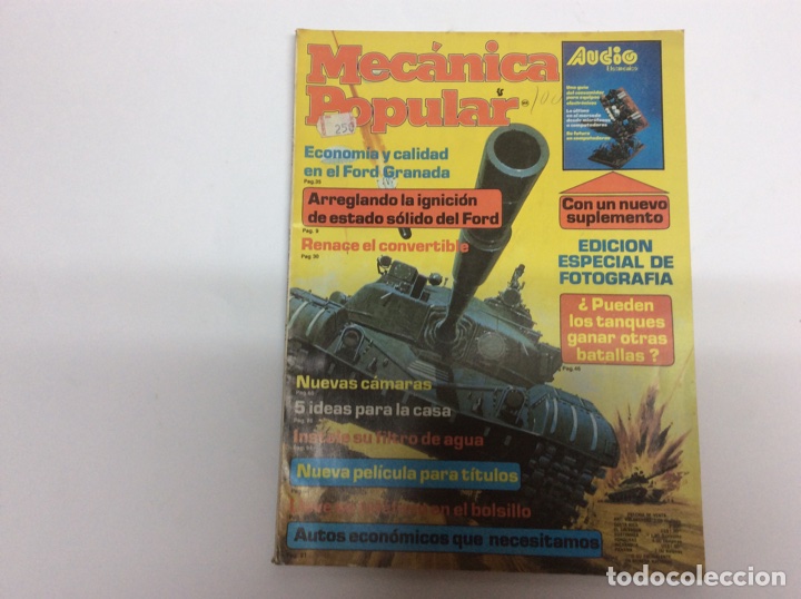 Coches: Mec&aacute;nica popular octubre 1981 - Foto 1