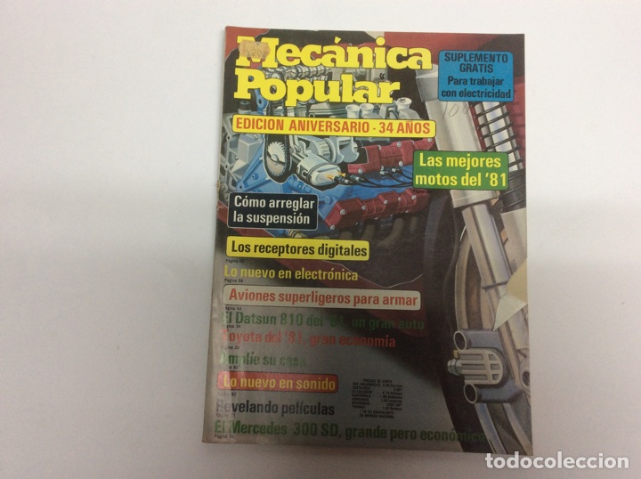 Coches: Mec&aacute;nica popular abril 1981 - Foto 1