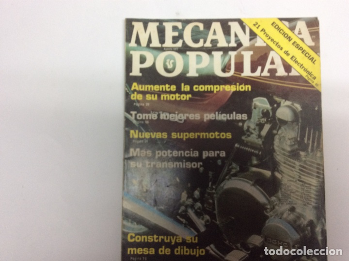 Coches: Mec&aacute;nica popular agosto 1977 - Foto 1