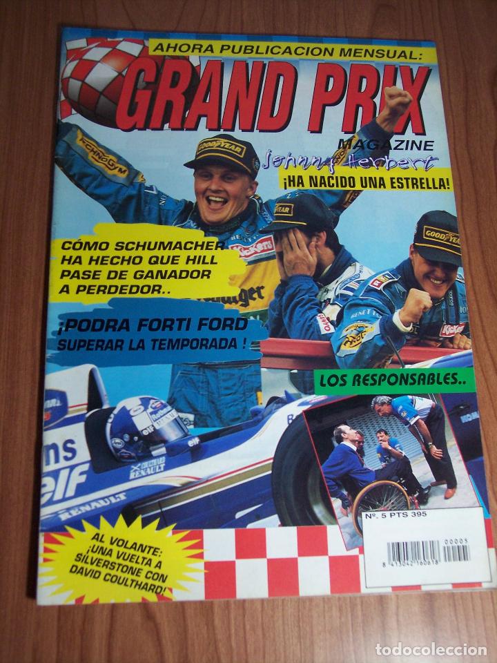 Autos: GRAND PRIX MAGAZINE N&ordm; 5 - CONTIENE LOS POSTERS - 48 P&Aacute;GINAS