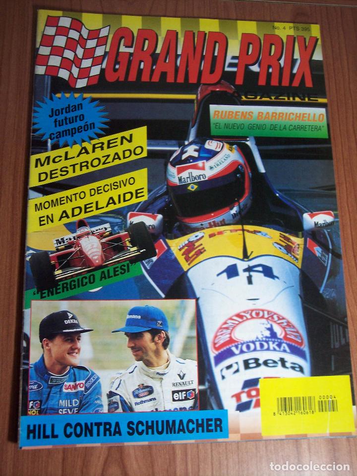 Autos: GRAND PRIX MAGAZINE N&ordm; 4 - CONTIENE EL POSTER - 48 P&Aacute;GINAS