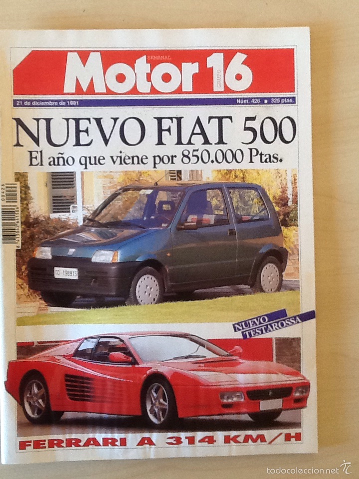 Coches: Motor 16 N 426 21 de diciembre de 1991 - Foto 1