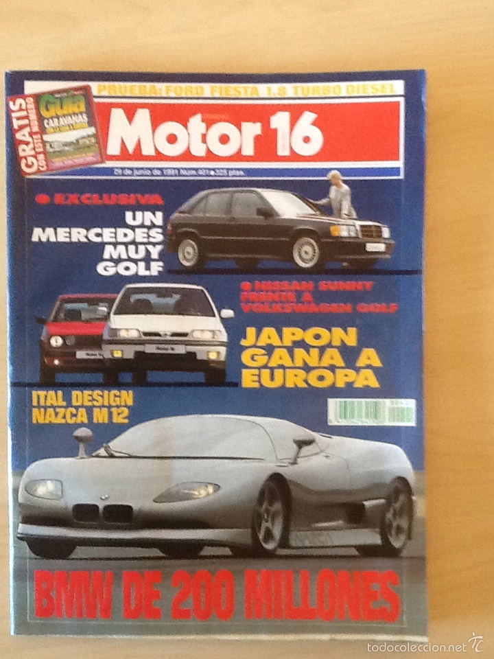 Coches: Motor 16 N 401 29 de Junio de 1991 - Foto 1