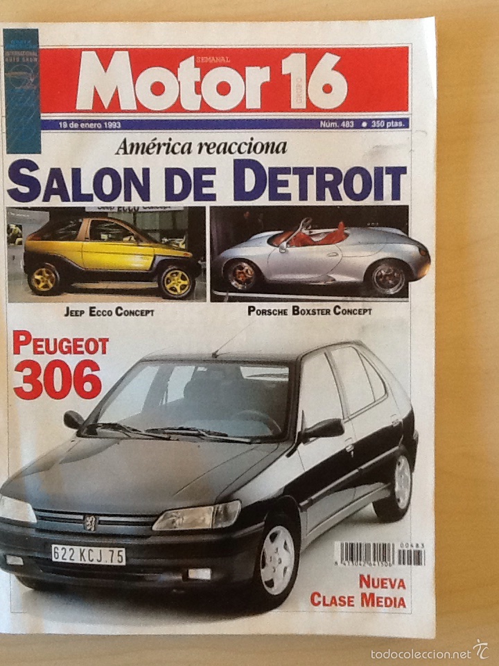 Coches: Motor 16 N 483 19 de Enero 1993