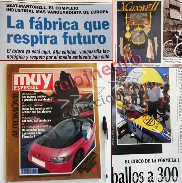 MUY ESPECIAL AUTOMÓVIL REVISTA DE COCHES MOTOR FÁBRICA SEAT MARTORELL FÓRMULA 1 TRANSPORTE HISTORIA (Coches y Motocicletas Antiguas y Clásicas - Revistas de Coches)