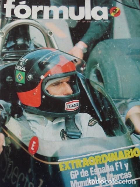 Cars: REVISTA FORMULA NUM 79 GP Espa&ntilde;a F1 - Salon Barcelona - Alfa Romeo 200 GT - Copa renault 8 TS -