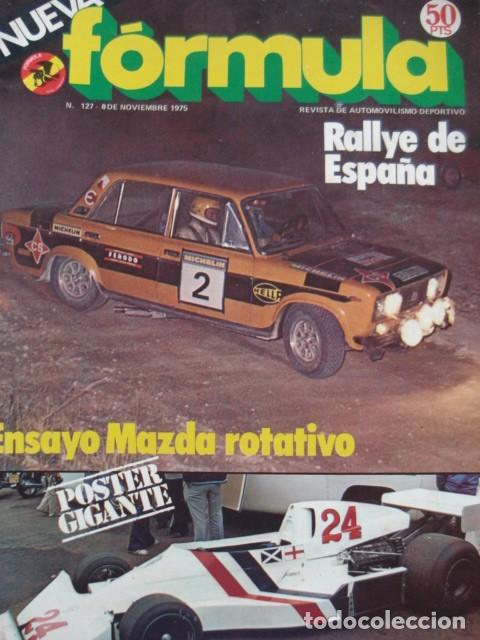 Cars: REVISTA FORMULA NUM 127 Rallye Espa&ntilde;a - Mazda rotativo - Formula 1430 1800 Jarama - Rallye Catalu&ntilde;a