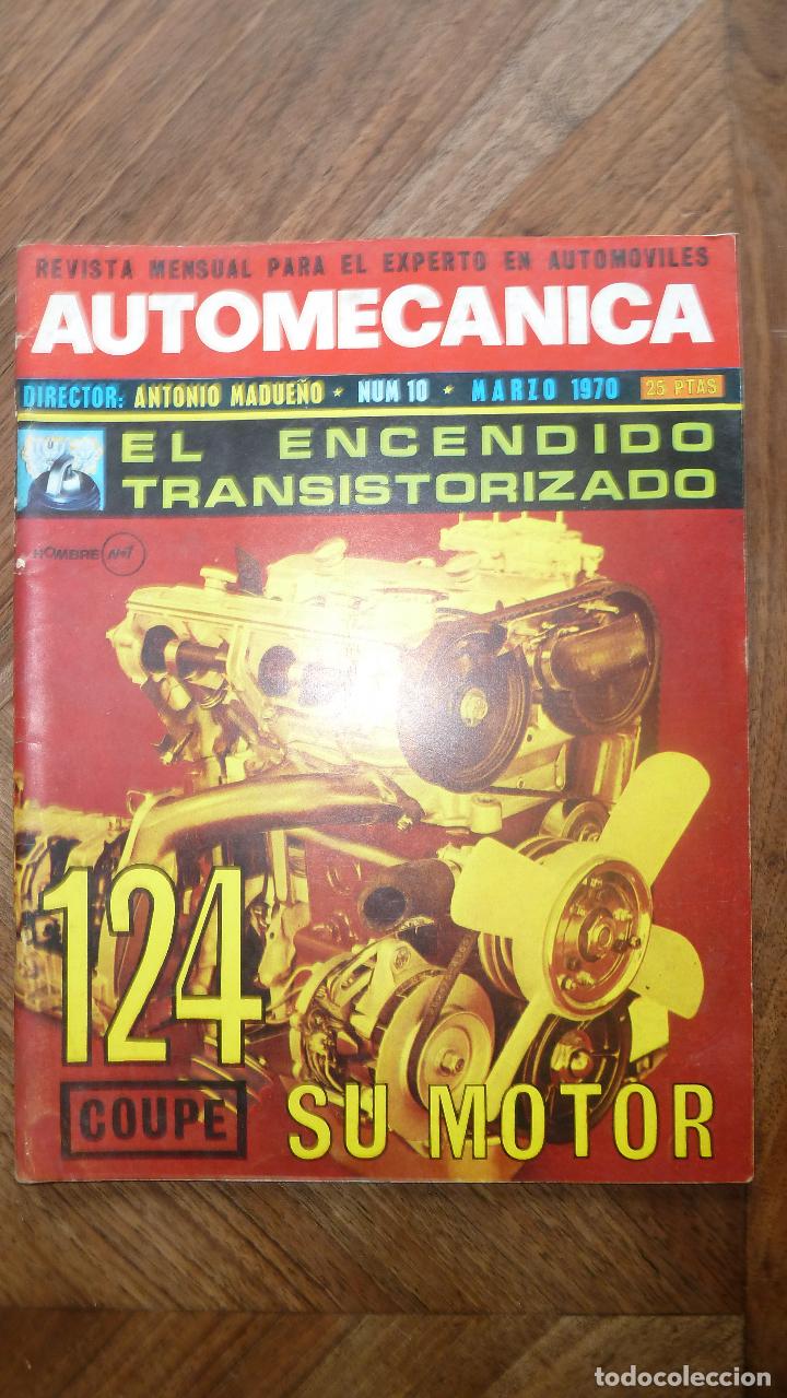 Coches: AUTOMECANICA  N&ordm; 10 - MARZO 1970 - Foto 1