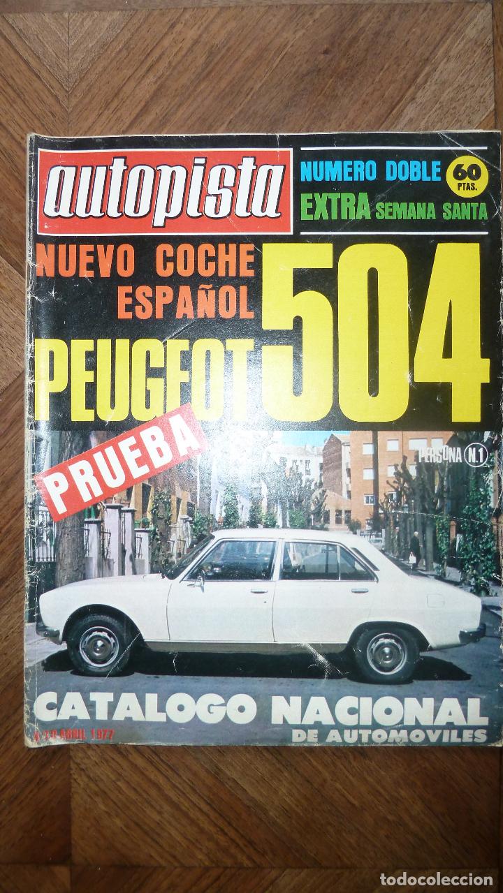 Coches: AUTOPISTA   3/10 ABRIL 1977 - Foto 1