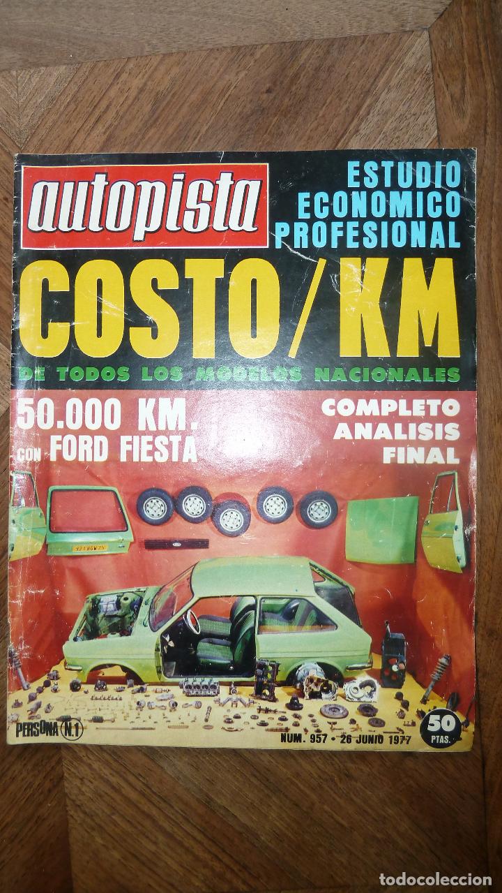 Coches: AUTOPISTA   N&ordm; 957 - 26 JUNIO 1977 - Foto 1