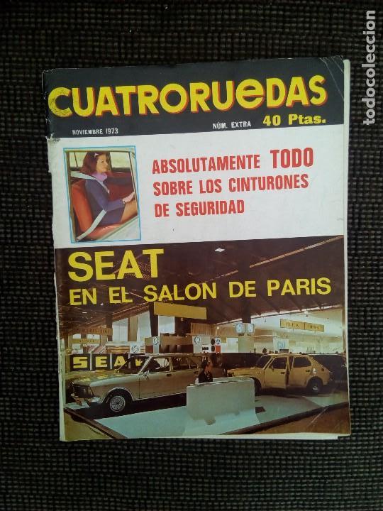 Voitures: Revista Coches. CUATRO RUEDAS 1973. Nov-N&uacute;mero Extra