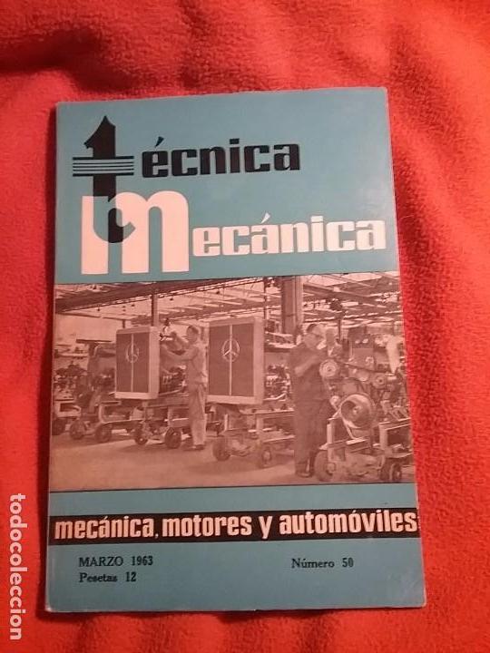 Voitures: N&deg; 50 marzo 1963. Prince. T&eacute;cnica mec&aacute;nica motores y autom&oacute;viles. Ceac.
