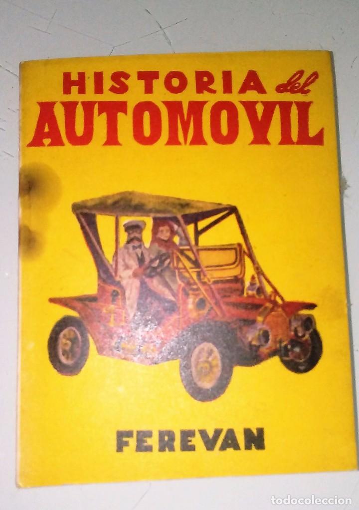 Coches: HISTORIA DEL AUTOM&Oacute;VIL FEREVAN EDITORIAL MON N&ordm; 33 ANTIGUO MINI LIBRO