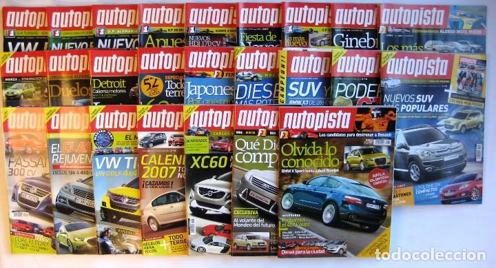 Autos: AUTOPISTA LOTE DE 25 N&Uacute;MEROS DEL A&Ntilde;O 2006 VER FOTOGRAF&Iacute;AS