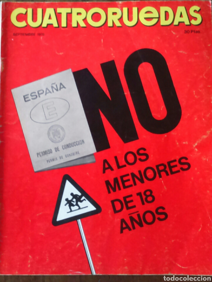 Cars: Revista cuatroruedas de septiembre 1970