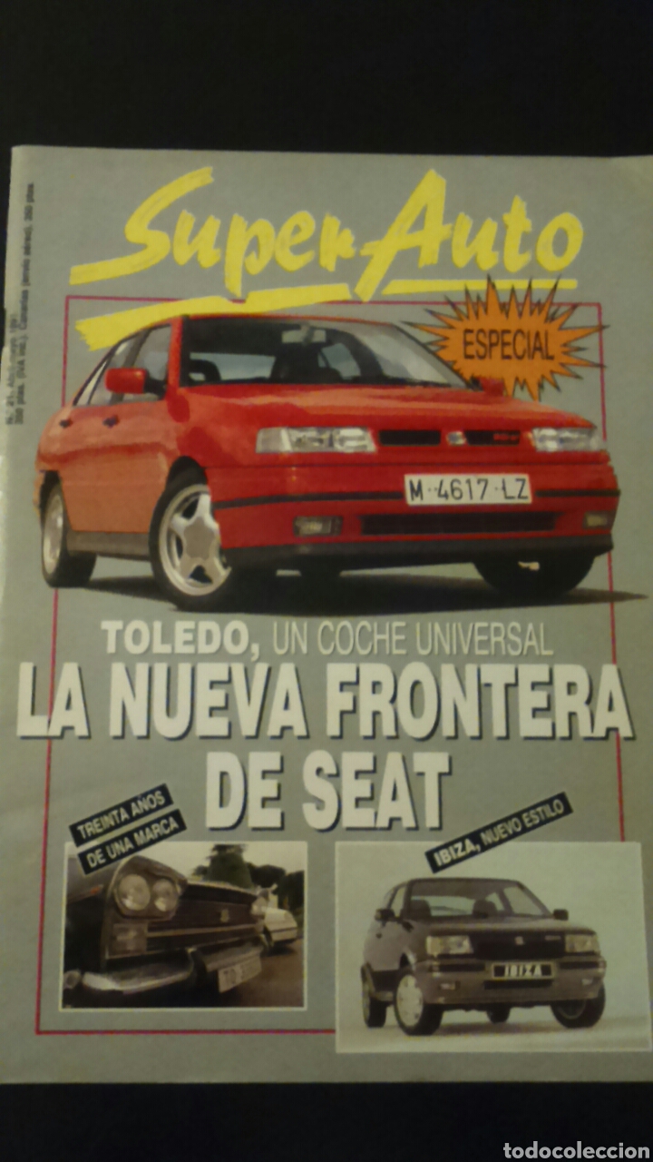 Carros: Revista Super Auto n&uacute;mero 21 de 1991 Especial Seat