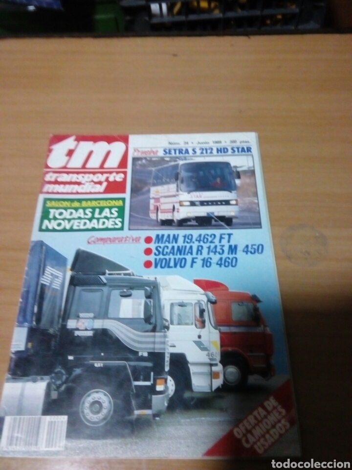 Coches: Revista transporte mundial 24 pegaso mofletes