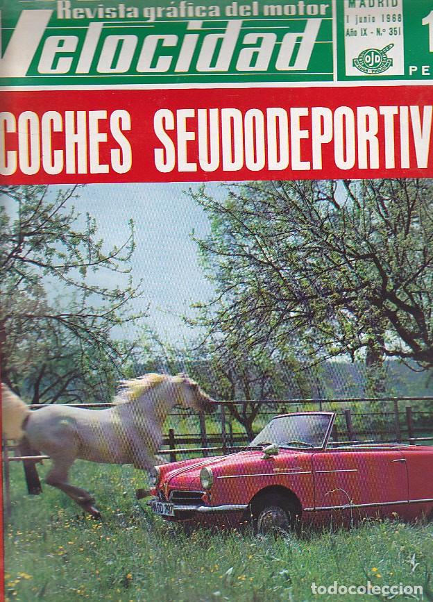 Coches: REVISTA VELOCIDAD N&ordm; 351 - Foto 1