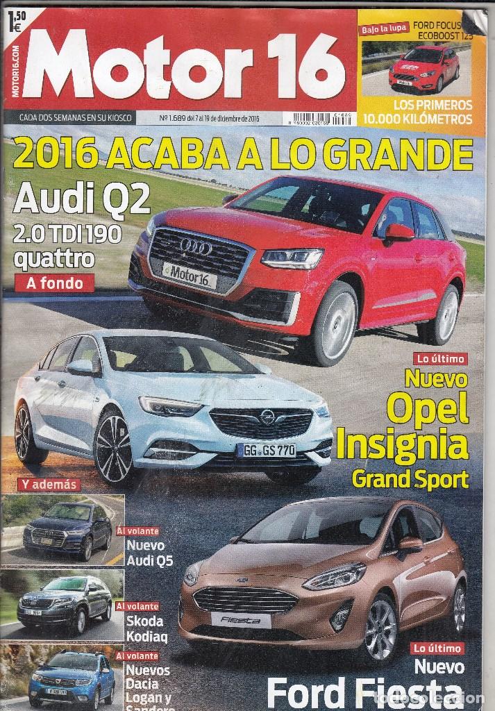 Coches: REVISTA MOTOR 16 N&ordm; 1689 A&Ntilde;O 2016. PRUEBA: AUDI Q2 2.0 TDI 190 QUATTRO.
