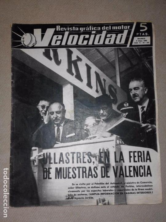 Coches: Velocidad n&ordm; 191 (08-05-1965) (Feria de muestras de Valencia: Santana, Barreiros, Ebro, Pegaso) Noti