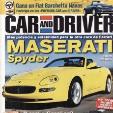 Coches: REVISTA CAR AND DRIVER Nº 74. Lote 84900512