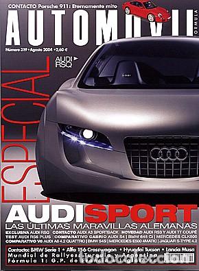 Coches: AUTOMOVIL 319  ESPECIAL AUDI   AUDI S4 CABRIO / BMW 645 CI CABRIO / MERCEDES CLK 500 CABRIO AUDI RS6