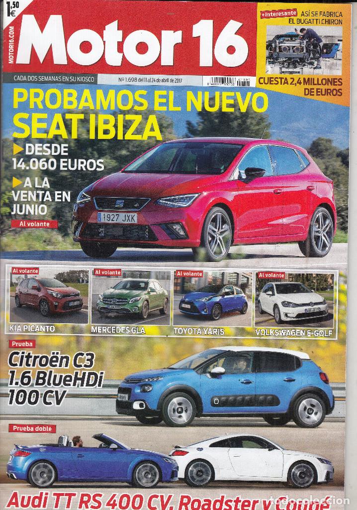 Coches: REVISTA MOTOR 16 N&ordm; 1698 A&Ntilde;O 2017. CITROEN C3 BLUEHDI 100 S&S SHINE.